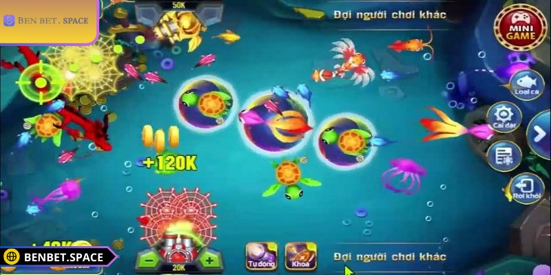 Bắt Cá Vũ Trụ BENBET - Lựa chọn giải trí online hoàn hảo 1 Game cung cấp nhiều chế độ chơi đặc sắc